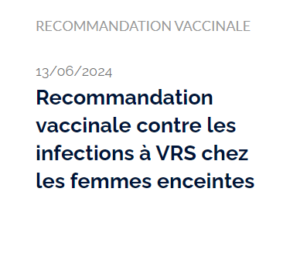 RECO HAS VACCINATION MATERNELLE JUIN 2024