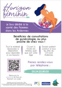 BUS DÉDIÉ À LA SANTÉ DES FEMMES DANS LES ARDENNES